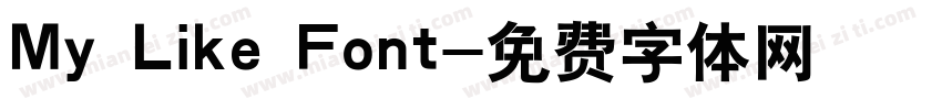 My Like Font字体转换